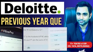 Deloitte NLA Previous Year Questions  BSCBCABtech  Deloitte PYQ🔥 [upl. by Dhumma]