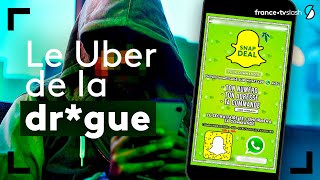 SNAPCHAT  le réseau préféré des dealers  Bienvenue sur Uberweed  Ça Rec 10 [upl. by Wardieu]