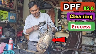 DPF cleaning process creta [upl. by Viole218]