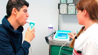 Espirometría basal más Broncodilatador [upl. by Messing]