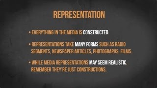 Media Representation  Media in Minutes  Episode 7 [upl. by Ylellan]