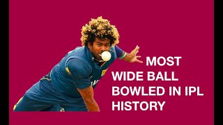 Most Wide Ball Bowled In IPL History  Lasith Malinga Vs Dale Steyn [upl. by Bevis76]