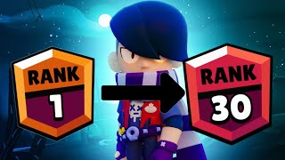 En kolay 30 rütbe yapılabilecek 3 KARAKTER  Brawl Stars [upl. by Bum]