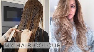 My Hair Colour Cut amp Blow Dry Routine  Shonagh Scott  ShowMe MakeUp [upl. by Ahsaek]