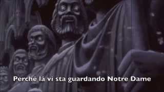 Il Gobbo di Notre Dame  Le Campane di Notre Dame Lyrics [upl. by Mervin]