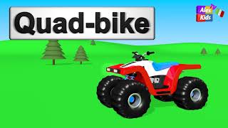 Quad bike  AlexKidsTV [upl. by Atolrac3]