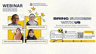 Magister Ilmu Gizi  Webinar series 1 Bring Success with Us [upl. by Ainer631]