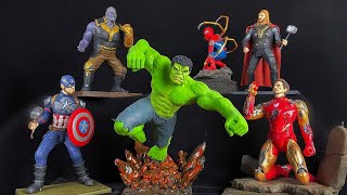 A compilation of clay sculptures of Marvel heroes made in the past year [upl. by Geis]