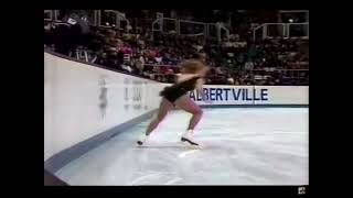 Tonya harding usa triple axel attemp landed montage [upl. by Robet]