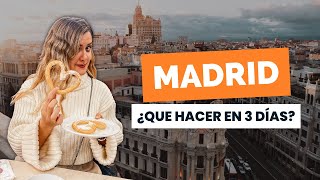 🇪🇸GUÍA PARA MADRID🇪🇸 Qué hacer en 3 días [upl. by Nevaeh672]