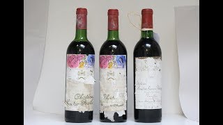 Fine wine tasting Chateau Mouton Rothschild 1970 [upl. by Nnairet]