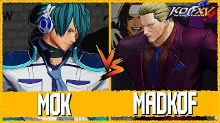 KOF XV ⚡ Mok ShuneiBenimaruKukri vs Madkof GeeseClarkHeidern ⚡ Steam Replay Match ⚡ [upl. by Dearr]