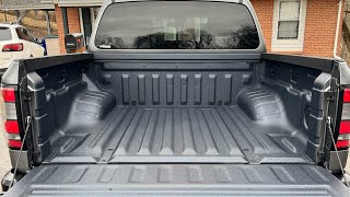 Custom Bedliner 2022 Nissan Frontier [upl. by Fernando]