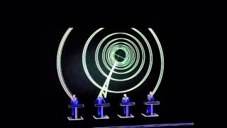 Kraftwerk  Radioaktivität Live 3D Essen 21 11 2015 [upl. by Solon]