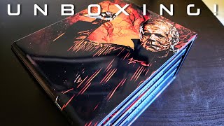 Halloween Trilogy 4K Bluray Steelbook Limited Edition Box Set Unboxing [upl. by Anhsirk216]