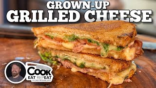 Chef Nates GrownUp Grilled Cheese  Blackstone Griddles [upl. by Ssirk877]