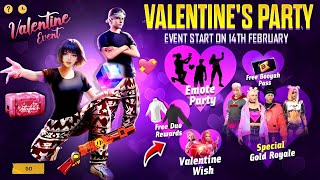 Valentine Event Free Fire 2024😯🔥Free Fire New Event  Ff New Event New Event Ff [upl. by Jeromy153]