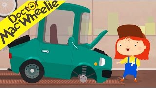 La révision dans le garage du docteur McWheelie  Dessin animé pour enfants [upl. by Ramyar]