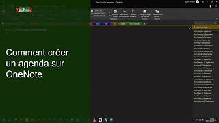 TUTO  Comment créer un agenda sur OneNote [upl. by Jenny]
