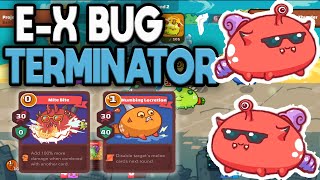 Top rank Gravel ant  Square teeth Bug build  Axie infinity [upl. by Ycam]