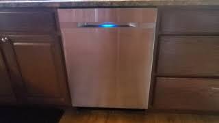 Samsung Waterwall Dishwasher Beeping 3 Times [upl. by Ayerhs]