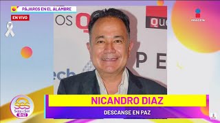 Muere el productor Nicandro Díaz tras un accidente en una moto acuática  Imagen Noticias [upl. by Tila]