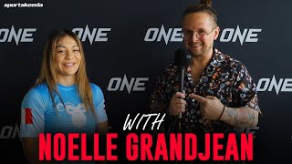 Noelle Grandjean ready to take unexpected opportunity for ONE Championship title shot [upl. by Oesile]