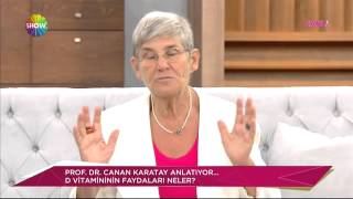 Prof Dr Canan Karatay D vitaminin faydalarını anlatıyor [upl. by Goodrow]