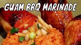 CHAMORRO BBQ Marinade  Guam Food  Chamorro Recipes [upl. by Ateiluj356]