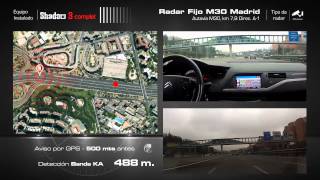 Radar Fijo Madrid M30 km 78 [upl. by Ranzini]