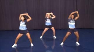 Cheer Tryout Dance With Music From The Front [upl. by Bremer]