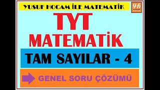 10 Tam Sayılar4  Tam Sayılarda Genel Soru Çözümü  TYT Matematik [upl. by Hunter225]