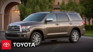 2010 Sequoia HowTo Whats New  Toyota [upl. by Rraval]