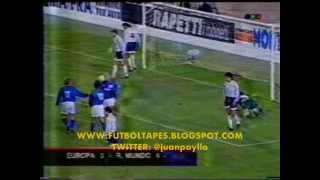 1997 MARADONA EN EUROPA VS RESTO DEL MUNDO [upl. by Gautier]