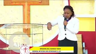 SERMON IMITATING GOD EPHESIANS 5120 Speaker Mrs HANNAH TANUI [upl. by Aymik]