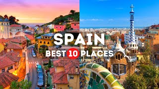 Amazing Places to Visit in Spain  Travel Video [upl. by Airdnat]