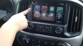 2017 Chevy Colorado Radio Infotainment Demonstration Indianapolis IN [upl. by Portie85]