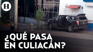 ¡Lunes violento en Culiacán Enfrentamiento del cártel de Sinaloa deja un muerto y militares heridos [upl. by Beryle538]