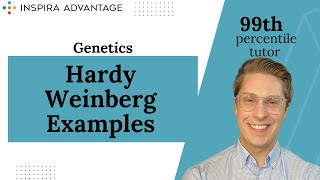 Genetics Hardy Weinberg Examples  MCAT Crash Course [upl. by Atterrol]