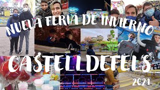 ¡VISITAMOS LA NUEVA FERIA DE INVIERNO DE CASTELLDEFELS 2021 [upl. by Ydnik988]