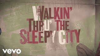 The Rolling Stones  Walkin’ Thru The Sleepy City Official Lyric Video [upl. by Enimrac]