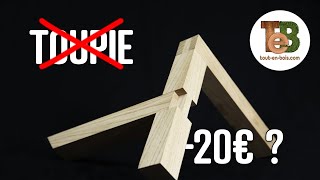 ASTUCE Le gabarit à moins de 20€ pour des assemblages bois précis [upl. by Spring]