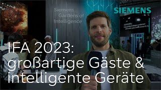 Siemens auf der IFA 2023 Ein Blick in die Zukunft der Haushaltsgeräte  Siemens IFA [upl. by Seligman]