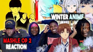 MASHLE OPENING 2 Reaction  Other Winter 2024 Openings Reaction [upl. by Gertrudis]