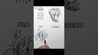 NOOB TO LEGEND 🗿 Okarun Stickman ✨ art anime animeart [upl. by Kermy]