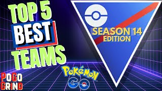 Top 5 BEST Great League Teams For Pokemon GO Battle League [upl. by Atem]