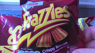 Crisplife  Smiths Frazzles Crispy Bacon crisp review [upl. by Atalanta]