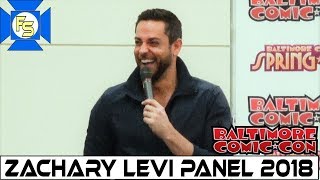 SHAZAM PANEL with Zachary Levi  Baltimore Comic Con 2018 [upl. by Aleina]