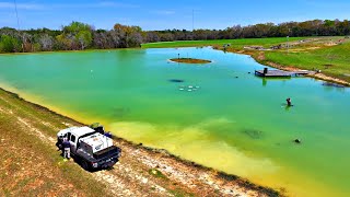 Adding 10000 Fish to the 5 Acre Pond [upl. by Macilroy73]