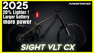 The New Norco Sight VLT CX 2025  the green light  with new Bosch CX motor Gen 5 [upl. by Hniv]